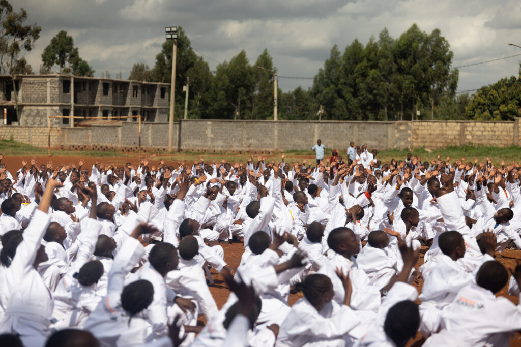 Hundreds of Bates Foundation students in Kenya